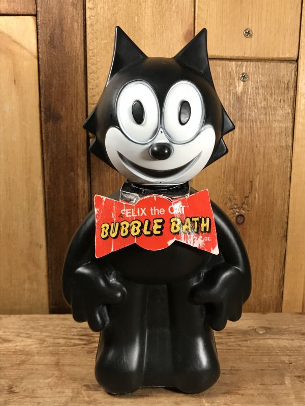 Felix The Cat Bubble Bath Bottle Figure フィリックス ビンテージ シャンプーボトル フィギュア 80