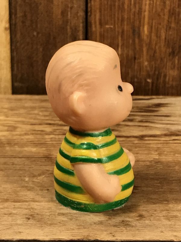 Peanuts Gang Linus Finger Puppet Figure ライナス ビンテージ フィンガーパペット ピーナッツ