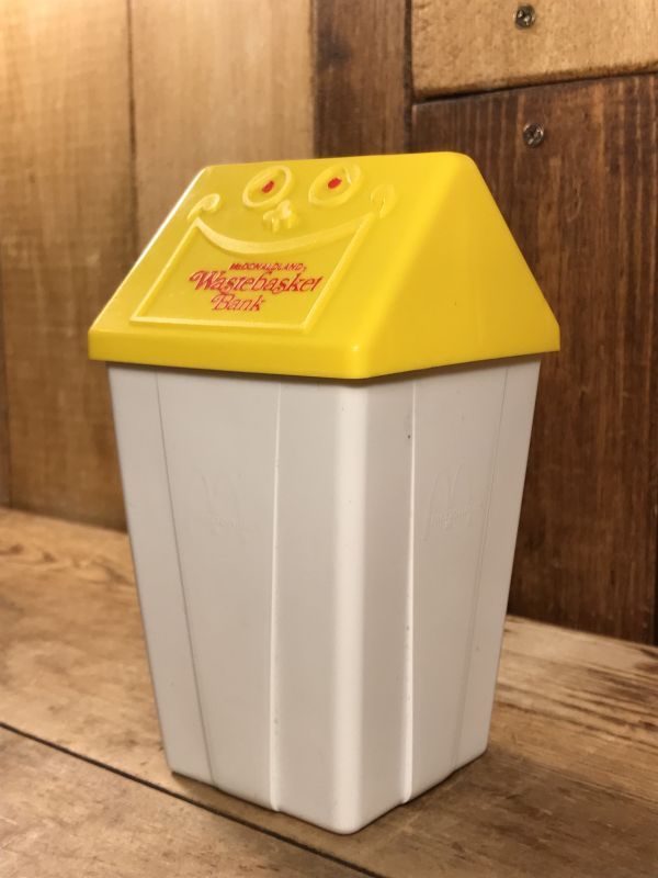 McDonaldland Wastebasket Bank マクドナルドランド ビンテージ 貯金箱 ウェイストバスケット バンク 70年代