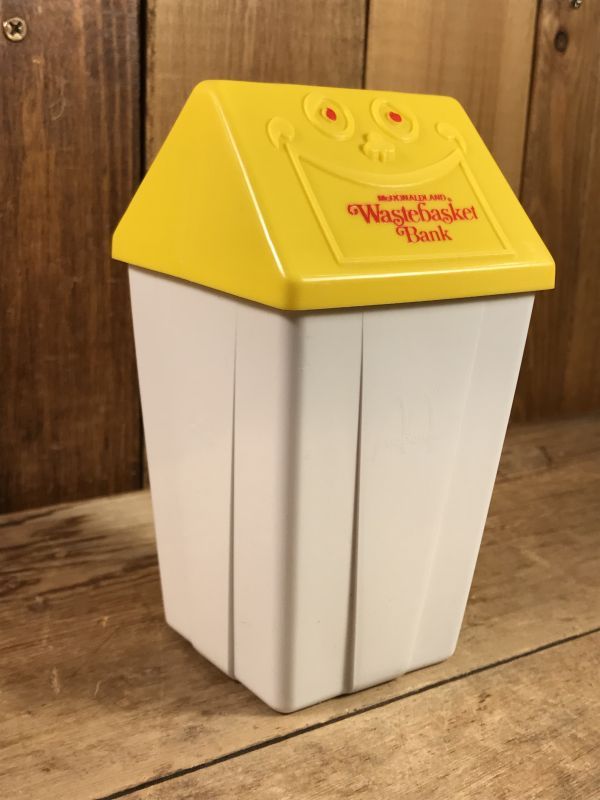 McDonaldland Wastebasket Bank マクドナルドランド ビンテージ 貯金箱 ウェイストバスケット バンク 70年代