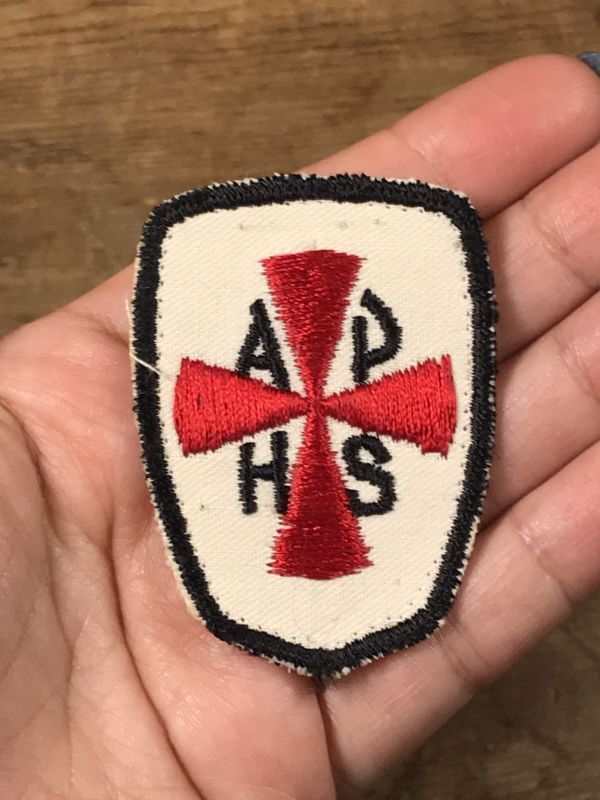 Albert Powell High School Patch ハイスクール ビンテージ ワッペン パッチ 〜70年代 STIMPY