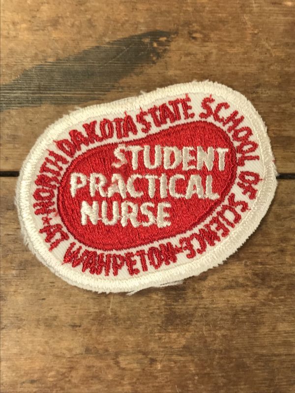 North Dakota State School Of Science Wahpeton Patch カレッジ ビンテージ ワッペン パッチ