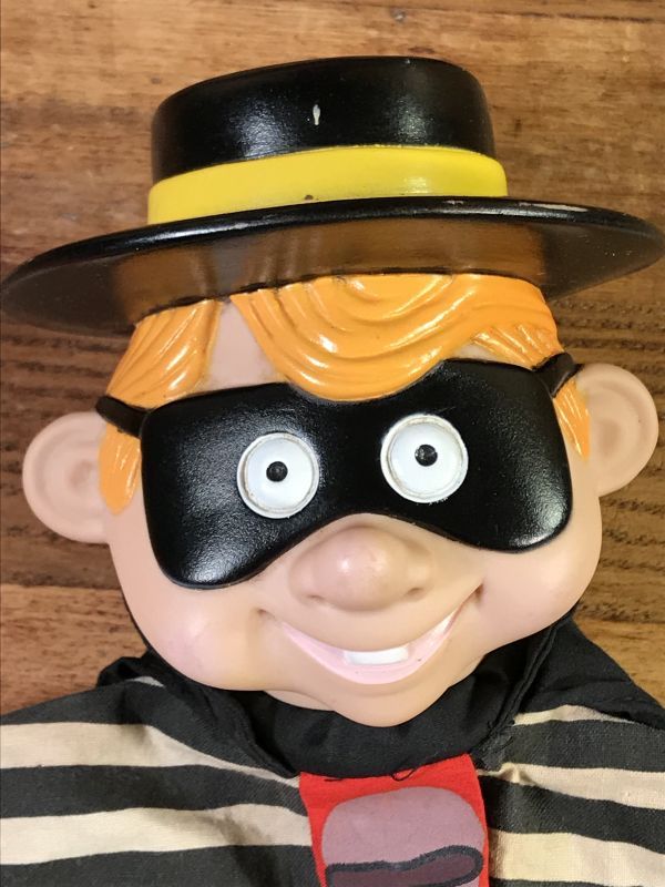 McDonald's Hamburglar Hand Puppet Doll ハンバーグラー ビンテージ パペットドール マクドナルド 90