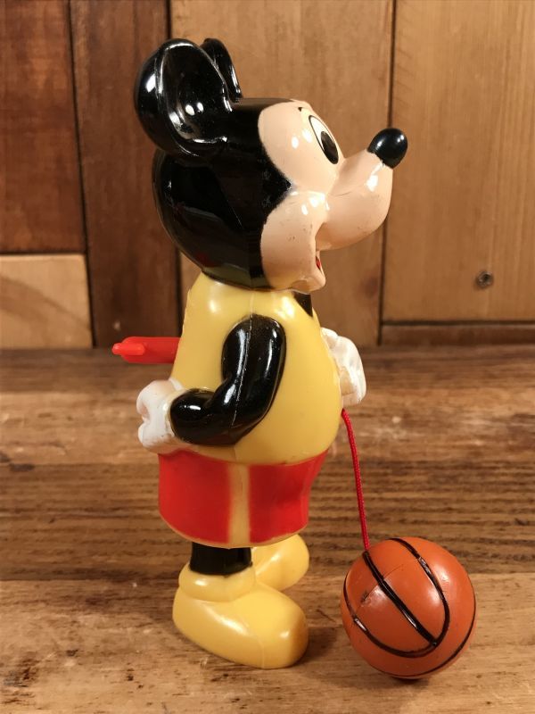 Disney Mickey Mouse “Basketball” WindUp Toy ミッキーマウス ビンテージ ワインドアップトイ