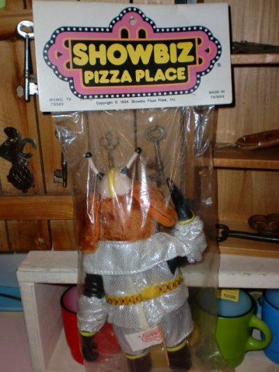 画像2: SHOW BIZ PIZZA PLACE DOLL　ビンテージ　ショウビズピザ　ドール　フィギュア　アドバタイジング　企業キャラクター　企業物　トイ　toy　おもちゃ　ヴィンテージ　80年代　vintage