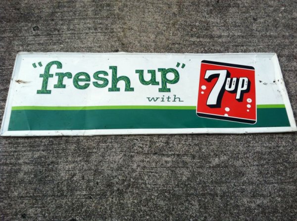 画像1: Vintage 7up Signboard (1)