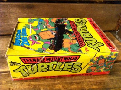 画像1: TURTLES CARDS STICKERS BUBBLE GUM SET