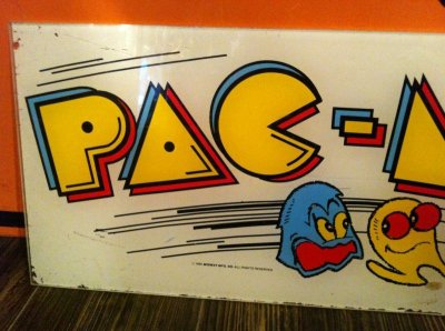 画像1: PAC-MAN Game Machine Signboard