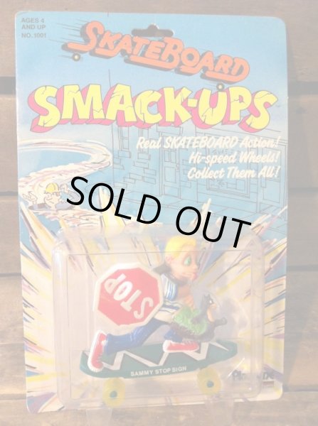 画像1: SKATE BOARD SMACK-UPS Sammy Stop Sign　 (1)