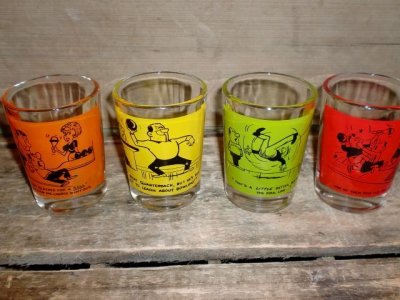 画像3: Funny Comic Cartoon Bowling Shot Glasse