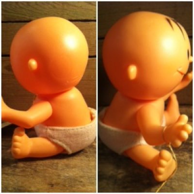 画像1: Diaparene Baby Figure  ビンテージ ダイアパリンベイビー フィギュア デーキン アドバタイジング 企業キャラクター 企業物 トイ toy おもちゃ ヴィンテージ 80年代
