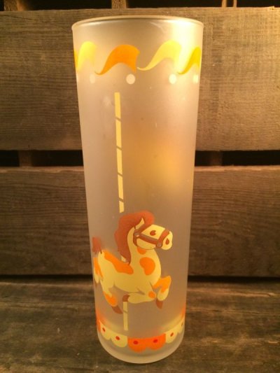 画像1: Merry-go-round Animal Glass 