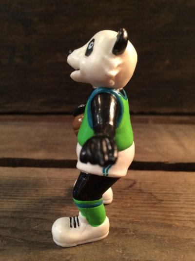 画像1: Sports Panda PVC Figure　ビンテージ　ホワイトキャッスル　PVC　フィギュア　スポーツパンダ　ミールトイ　ファーストフード　アドバタイジング　企業物　トイ　toy　おもちゃ　ヴィンテージ　80年代　vintage