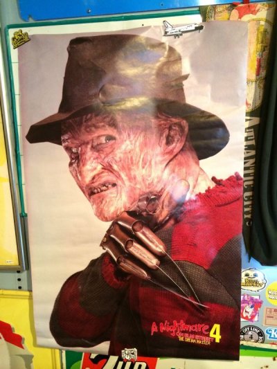 画像1: A Nightmare On Elm Street 4 Poster