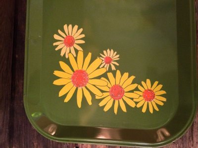 画像2: Flower Metal Tray