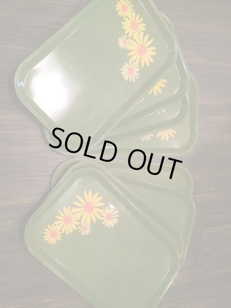 画像1: Flower Metal Tray (1)