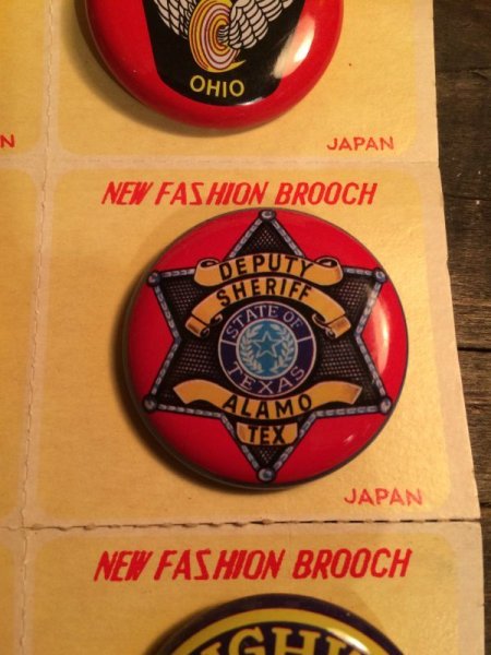 画像1: DEPUTY SHERIFF ALAMO TEX STATE OF TEXAS Badge (1)