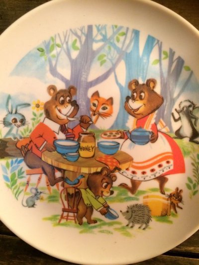 画像1: Bear Plastic Dish