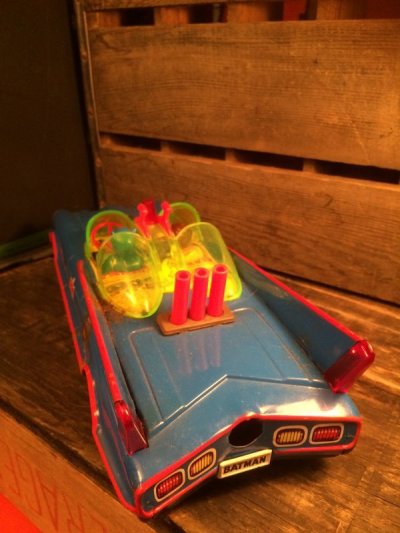 画像1: BATMOBILE Tin Car
