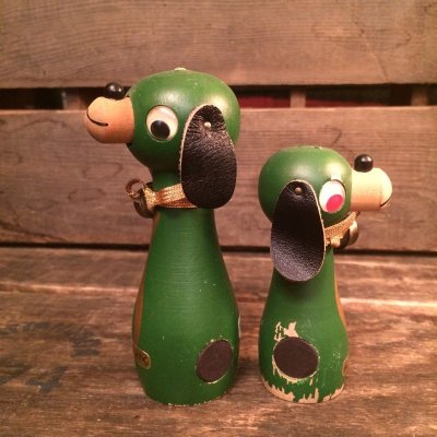 画像2: SALT & PEPPER WOOD DOGS 