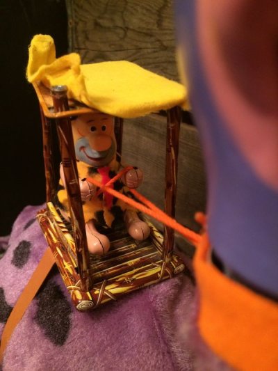 画像1: The Flintstones Doll　ビンテージ ハンナバーベラ フリントストーン 原始家族 ディノ フレッド マークス フィギュア ドール トイ toy おもちゃ ヴィンテージ 60年代