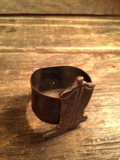 画像3: Western Boots Napkin Ring Holder