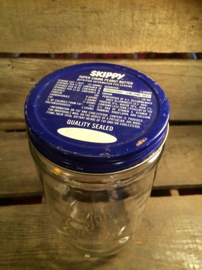 画像1: Skippy Peanut Butter Glass Jar