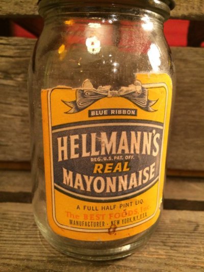 画像1: Vintage Mayonnaise Bottle 