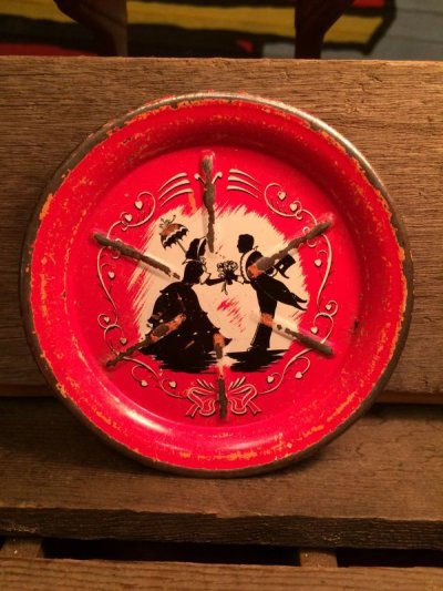 画像1: LITTLE TIN METAL ROUND COASTER