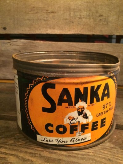 画像2: Sanka Coffee Tin Can