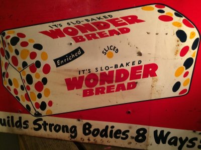 画像1: Vintage WONDER BREAD Signboard
