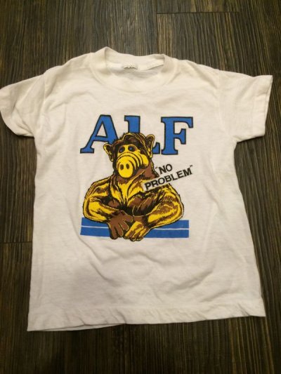 画像1: ALF Kids T-Shirt　ビンテージ アルフ Tシャツ古着 キッズ アメリカ雑貨 ヴィンテージ 80年代