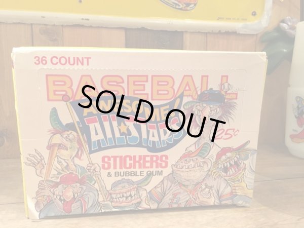 画像3: AWESOME! ALL-STARS BASEBALL STICKERS & BUBBLE GUM COMPLETE SET (3)