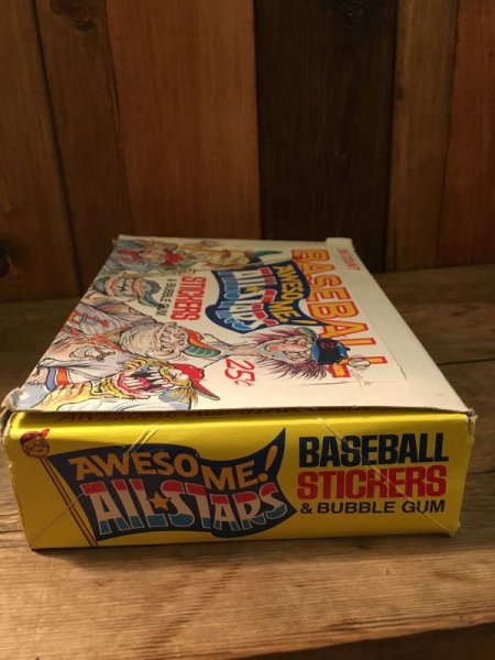 画像3: AWESOME! ALL-STARS BASEBALL STICKERS & BUBBLE GUM COMPLETE SET (3)