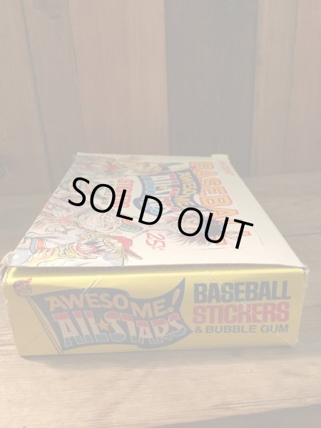画像3: AWESOME! ALL-STARS BASEBALL STICKERS & BUBBLE GUM COMPLETE SET (3)