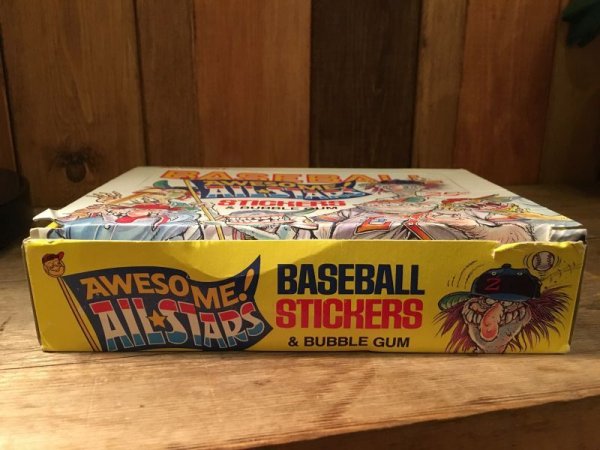 画像4: AWESOME! ALL-STARS BASEBALL STICKERS & BUBBLE GUM COMPLETE SET (4)