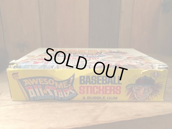 画像4: AWESOME! ALL-STARS BASEBALL STICKERS & BUBBLE GUM COMPLETE SET (4)