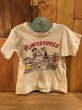 画像2: 60's Hanna Barbera The flintstones Kids T-shirt 60年代 ハンナバーベラ　フリントストーン キッズ　Ｔシャツ　染み込みプリント ビンテージ ヴィンテージ (2)