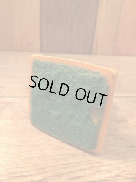 70年代のビンテージ動物メッセージドール