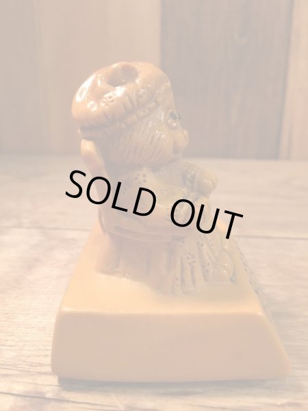 70年代のビンテージ動物メッセージドール