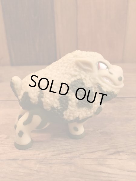 80年代に発売されたコミック、バーンヤードコマンダースのソフビ製ビンテージフィギュア