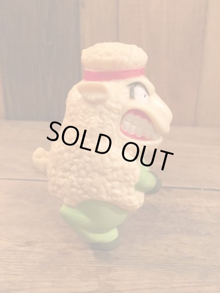 80年代に発売されたコミック、バーンヤードコマンダースのソフビ製ビンテージフィギュア