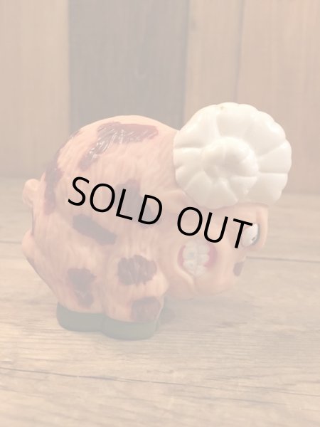 80年代に発売されたコミック、バーンヤードコマンダースのソフビ製ビンテージフィギュア