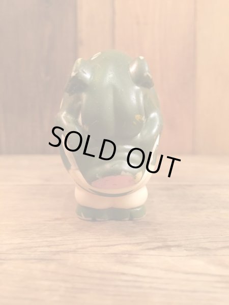 80年代に発売されたコミック、バーンヤードコマンダースのソフビ製ビンテージフィギュア