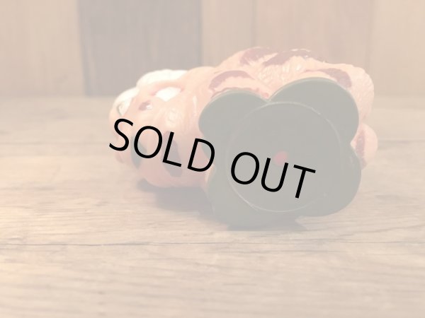 80年代に発売されたコミック、バーンヤードコマンダースのソフビ製ビンテージフィギュア