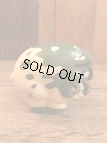 80年代に発売されたコミック、バーンヤードコマンダースのソフビ製ビンテージフィギュア