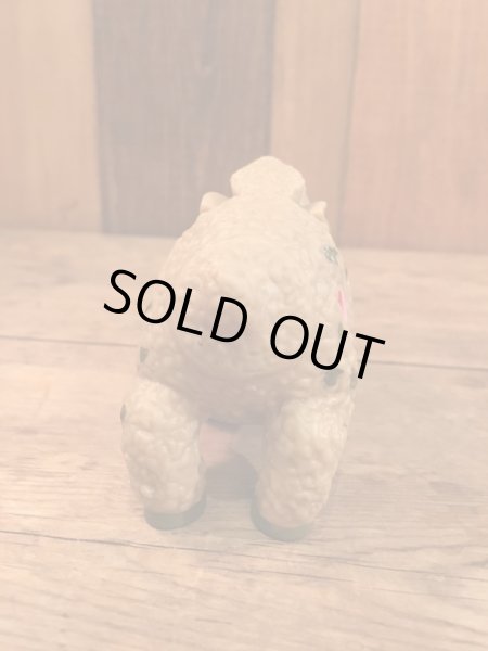 80年代に発売されたコミック、バーンヤードコマンダースのソフビ製ビンテージフィギュア