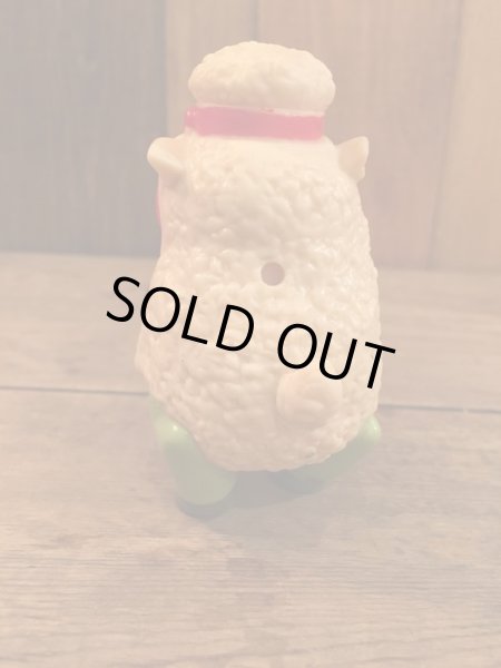 80年代に発売されたコミック、バーンヤードコマンダースのソフビ製ビンテージフィギュア