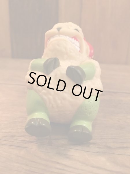 80年代に発売されたコミック、バーンヤードコマンダースのソフビ製ビンテージフィギュア