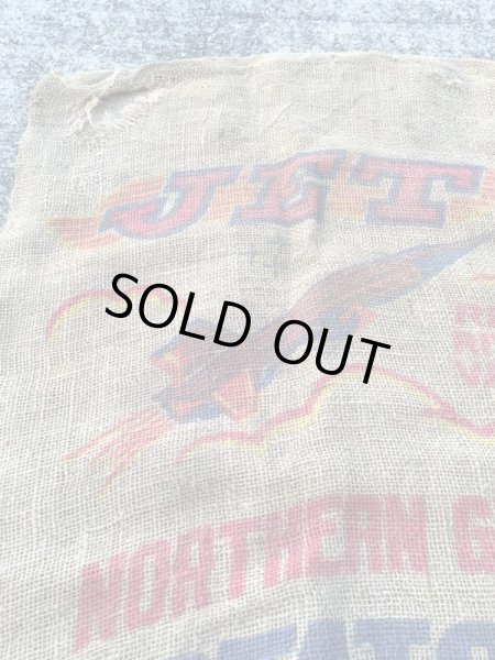 50年代頃の麻袋のビンテージポテトサック